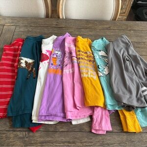 Cat & Jack  and Kohls SO brand Kids Long Sleeve Shirts- Multicolor Pack